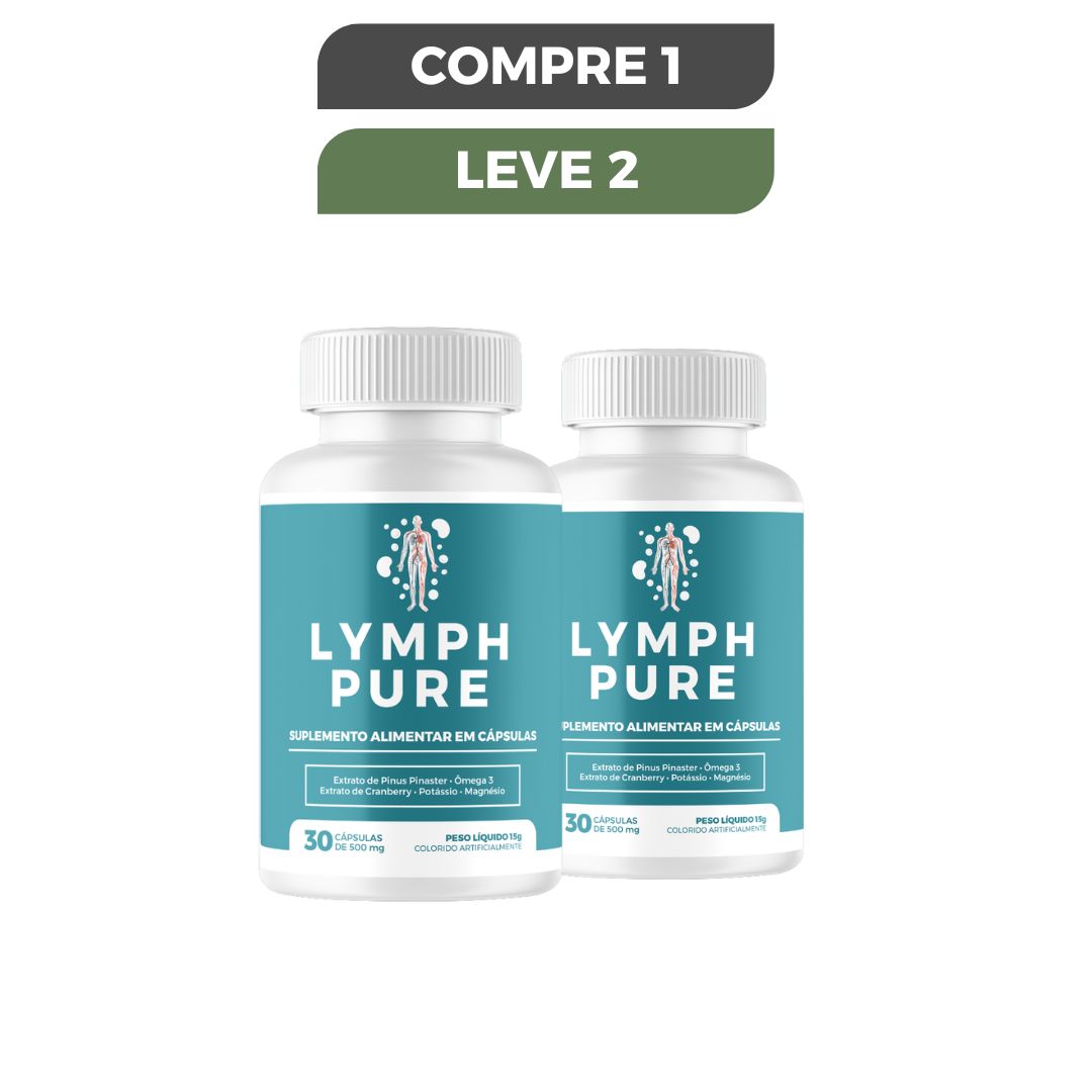 Lymph Pure - Fórmula Natural para uma Rotina Mais Leve
