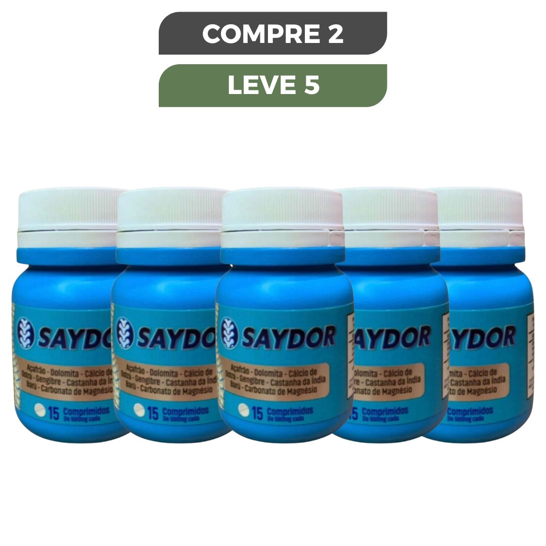 Saydor  - Alívio Natural Das Dores - Promoção Oficial
