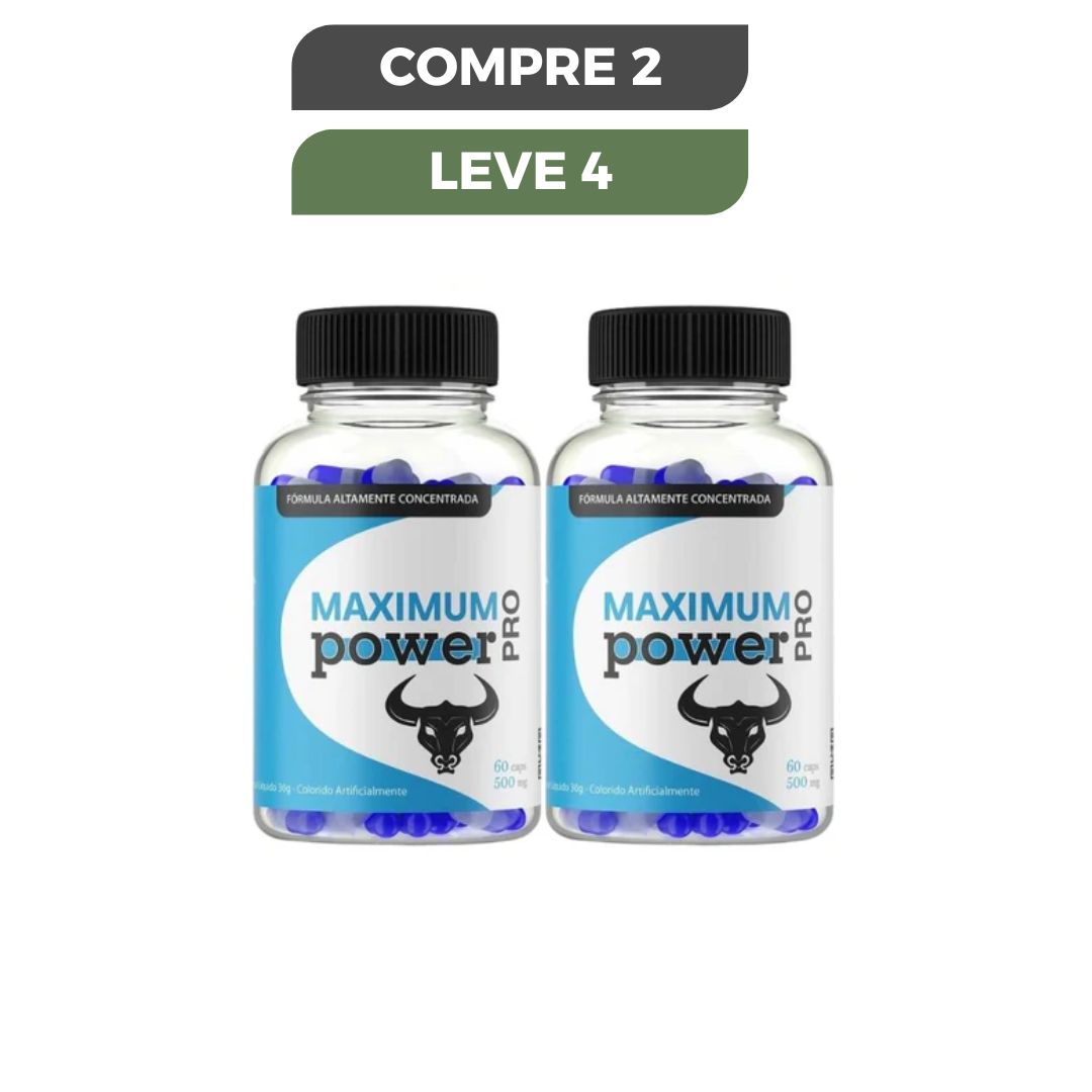 Maximum Power - Desempenho Masculino e Potência