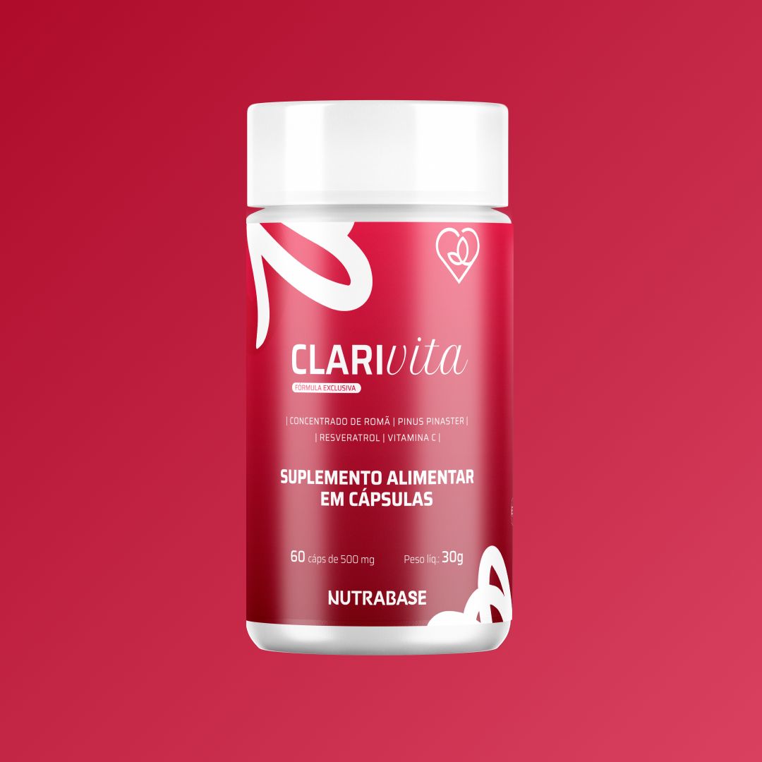 Clarivita | 60 caps 500 mg - Proteção Que Sua Pele Merece + Frete Grátis